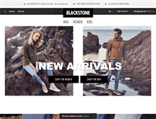 Tablet Screenshot of blackstonefootwear.com